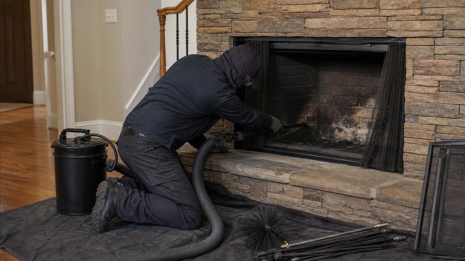 Practical chimney sweep & inspection in Pickens